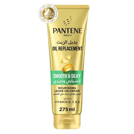 Pantene Pro-V Smooth & Silky Oil Replacement Hair Cream 275 ml