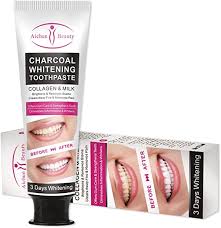 [A00157] Aichun Beauty charcoal whitening toothpast ac31861 100ml