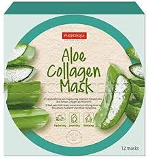 [A00377] Aloe collagen mask 20g