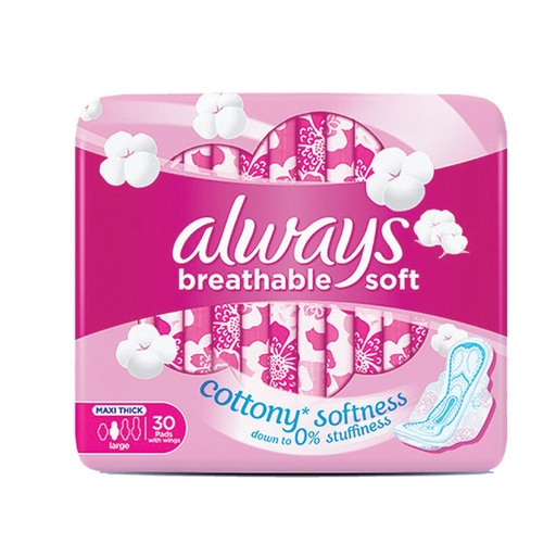 [A00432] Always breathable soft cotton 30pcs
