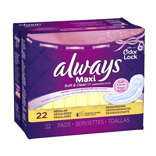 [A00450] Always maxi soft  clean 22pcs