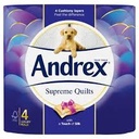 Andrex supreme quility 4roll