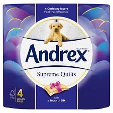 [A00638] Andrex supreme quility 4roll