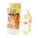 [A00953] Babe Baby Bottle Glass 9013 BB146 120ml