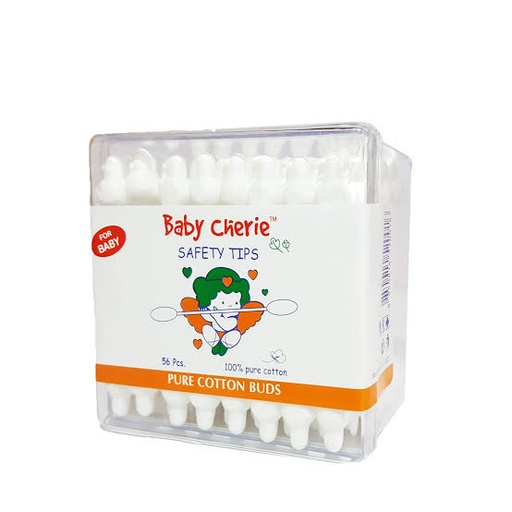 [A01020] Baby Cherie Safety Tips Cotton Buds - 56 pcs