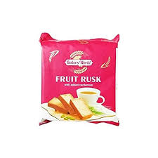 [A01136] Bakers world fruit rusk 200g