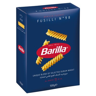 [A01217] Barilla fusilli no 98 new 500g