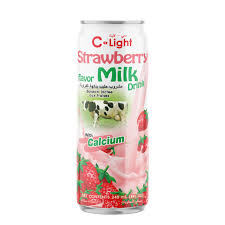 [A01900] C Light Milk Strawberry 240ml