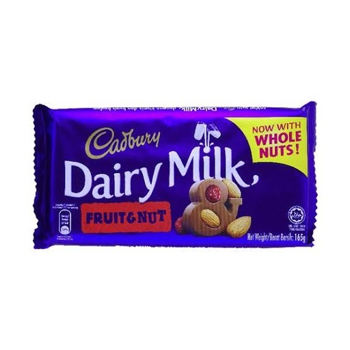[A01942] Cadbury dairy Milk Fruit 160g