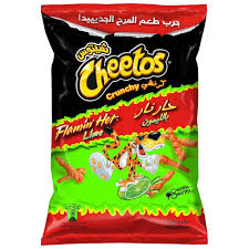[A02175] Cheetos crunchy flamin hot lime 200g