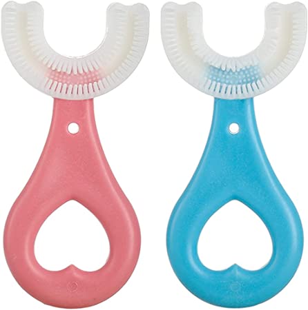 [A02245] Childrens u-shaped toothbrush