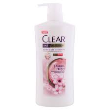 [A02334] Clear sakura fresh  shampo 610ml