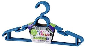 [A02421] Cloth hanger 5 pcs RF-5428N