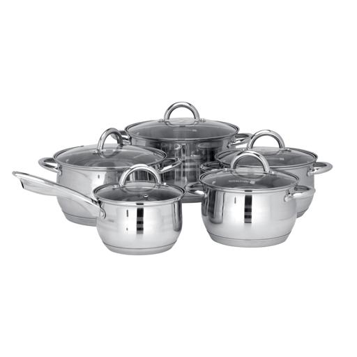 [A02612] Royalford cookware set 10pcs Rf10390