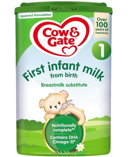 [A02684] Cow & Gate milk 1 800gr