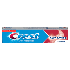 [A02723] Crest cavity protection salt power icy fresh 125ml