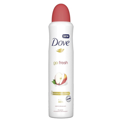 [A03080] Deo dove go fresh apple&white tea scent  250ml