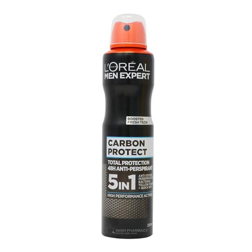 [A03148] Deo Loreal men expert carbon pro 5in1 spray 250ml