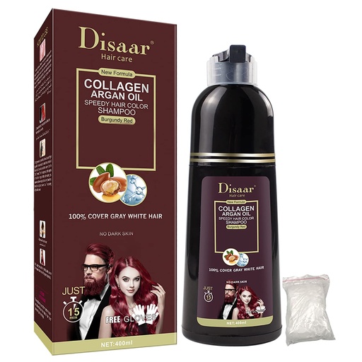 [A03527] Disaar Shaapo burgundy red 400ml