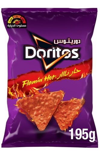 [A03558] Doritos flamin hot 195g