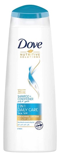 [A03672] Dove shampo+conditioner 2in1 daily care 400ml