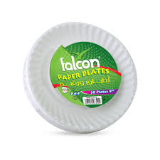 [A04132] Falcon Paper Plates 100pc