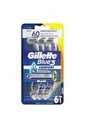 Gillete Blue 3 6pcs