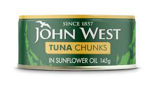 [A05761] John West Tuna In Sunflower Oil 145g