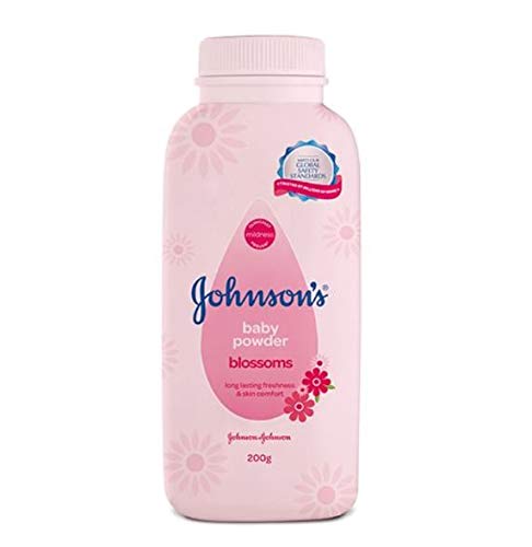 [A05799] johnsons blossoms baby powder pink 200g