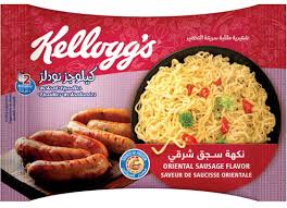 [A06008] Kelloggs noodles oriental sausage 70gr