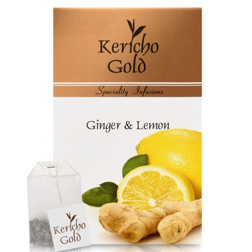 [A06045] Kericho Ginger & Lemon 20bgs