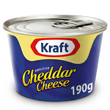 [A06246] Kraft cheddar cheese 190g