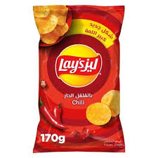 [A06371] Lays Chips Chili 170g