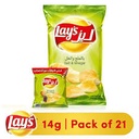 Lays Chips Salt & Vinger 12g 21pcs