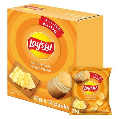 [A06388] Lays french cheese 21gr 12pcs