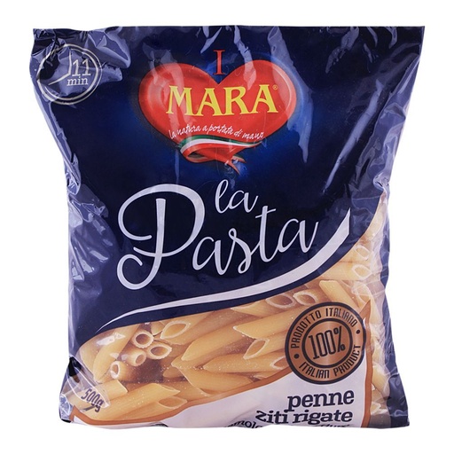 [A06890] Mara pasta penne ziti rig  500g