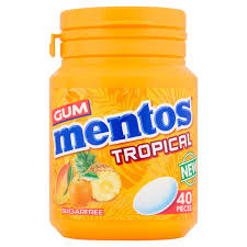 [A07156] Mentos tropical 40pieces
