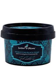 [A07339] Moroccan black soap with educalyptus 250gr