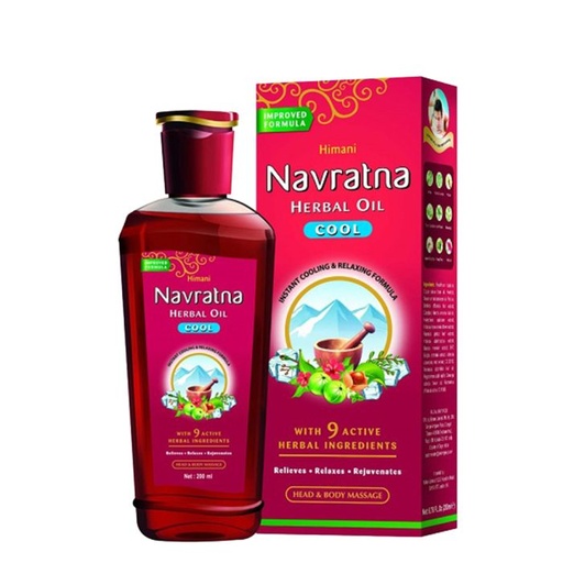 [A07508] Navratna herbal oil cool 300ml