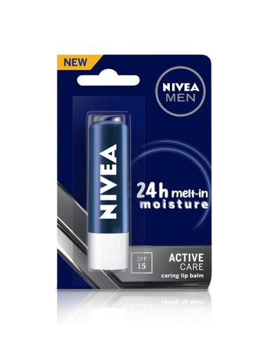 [A07749] Nivea lip balm active for men 5.5ml