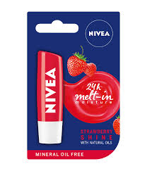 [A07753] Nivea lip strawberry moisture 5,5ml