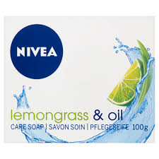 [A07814] Nivea Soap Lemongrass  100g