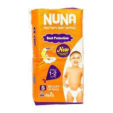[A07902] Nuna baby diapers 1-2  38pcs