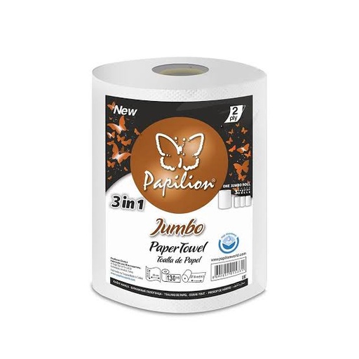 [A08373] Papilion 3in1 jumbo paper towel MAX ROLL