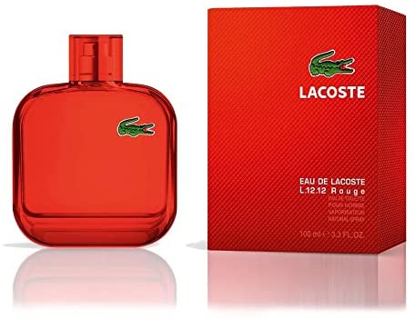 [A08704] Perfume lacoste eau de lacoste l.12.12 Rouge 100ml