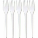 Plastic spoon Fork 50Pcs