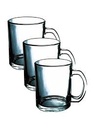 RF2752 G/W 3 PCS GLAS MUG WITH