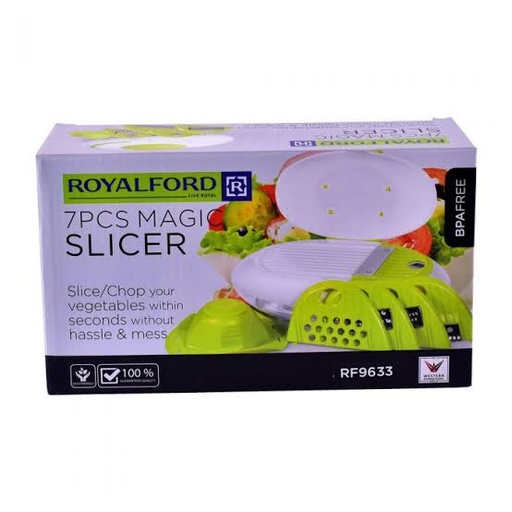 [A09792] RF9633 ROYAL 7PCS MAGIC SLICER