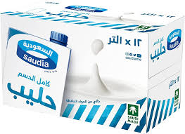 [A10240] Saudi Whole Milk 1Ltr Carton