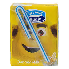 [A10241] Saudia Banana  Milk  200ml